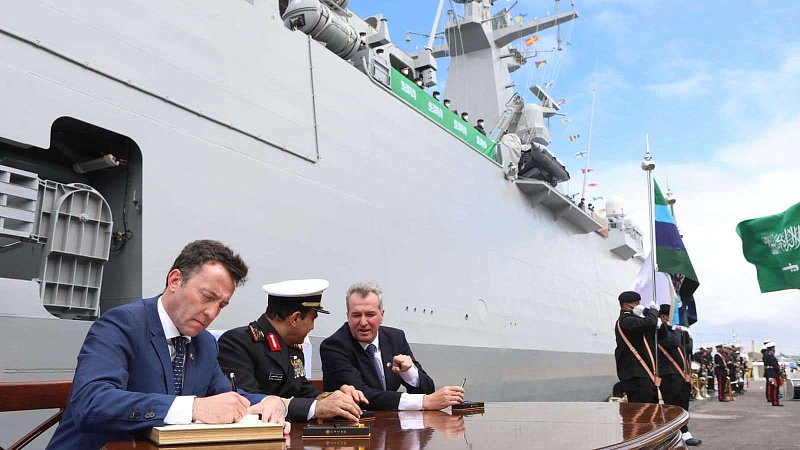 Передача ВМС Саудовской Аравии корвета "Эль Джубайль"